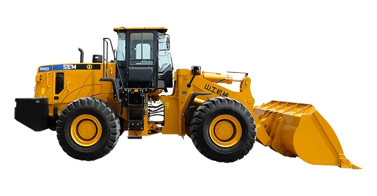 Колесный погрузчик SEM668D