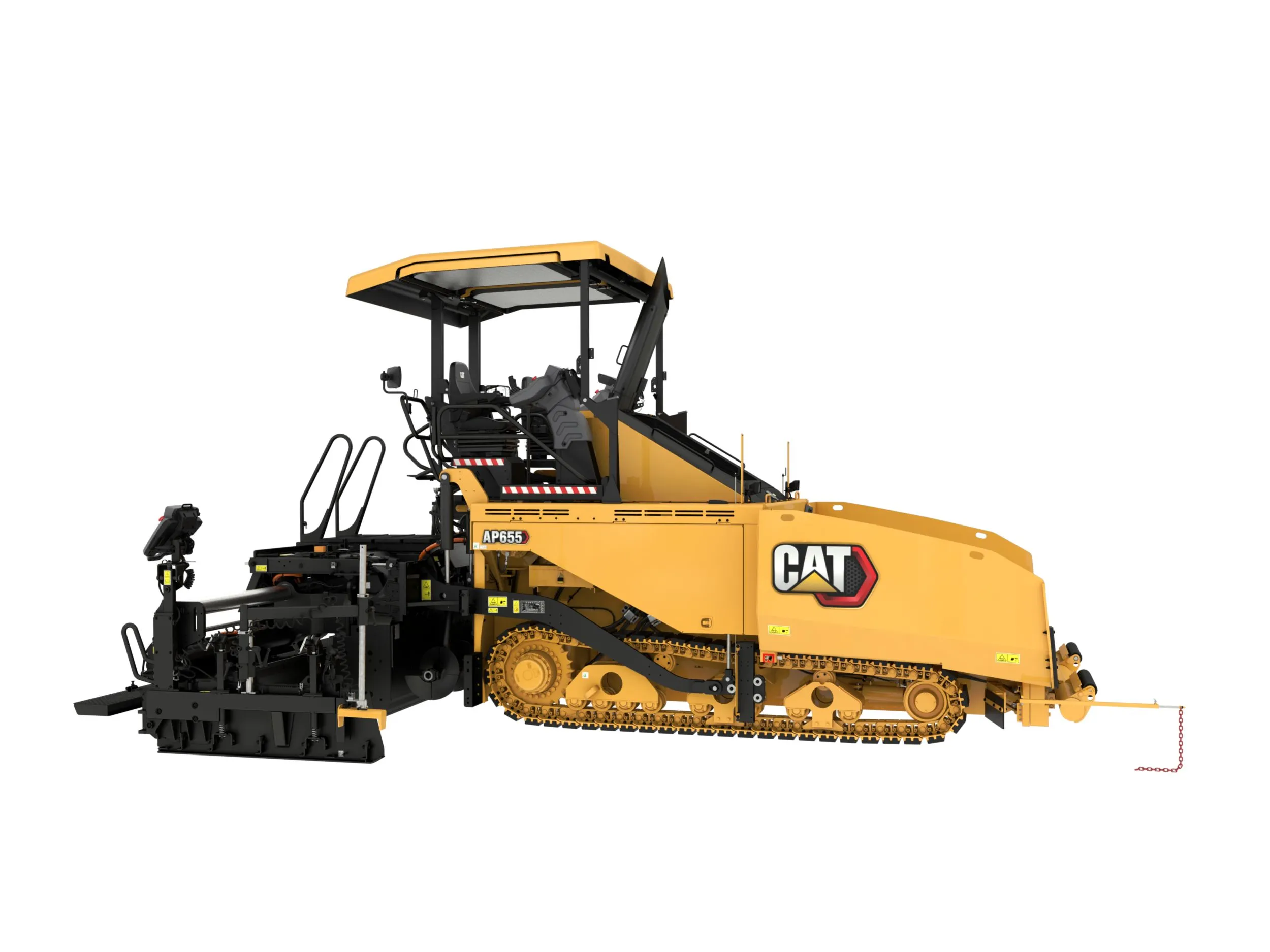 Гусеничные асфальтоукладчики Cat Асфальтоукладчик AP655 со стальными гусеничными лентами